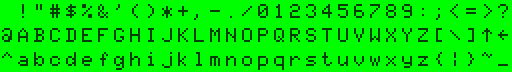 TRS-80 v2+ system font